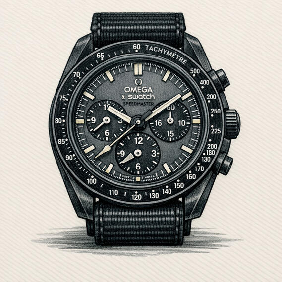 Moonwatch - Omega Swatch Moonwatch - Omega Swatch